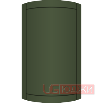 Фасад Эмаль Матовая 19мм Стандарт 6 полукруглый R300 высота 357-716мм