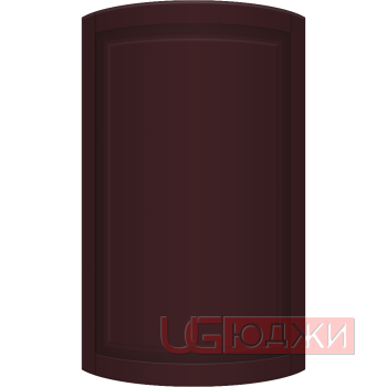 Фасад Эмаль Матовая 19мм Престиж Классика 67 полукруглый R300 высота 357-716мм