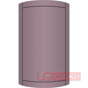 Фасад Эмаль Матовая 19мм Стандарт 6 полукруглый R300 высота 717-916мм