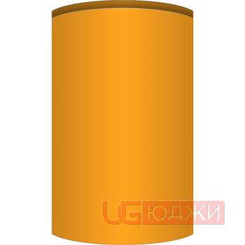 Фасад Эмаль Матовая 19мм Интегрированная ручка V1 полукруглый R300 высота 717-916мм