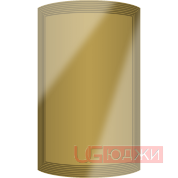 Фасад Эмаль Глянец 19мм Престиж Модерн 77 полукруглый R300 высота 717-916мм