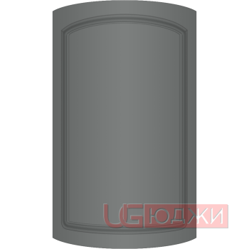 Фасад Эмаль Матовая 19мм Стандарт 11 полукруглый R300 высота 357-716мм