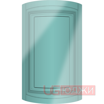 Фасад Эмаль Глянец 19мм Престиж Классика 66 полукруглый R300 высота 717-916мм