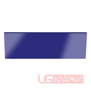 Цоколь прямой Эмаль Глянец 2300х150х19мм