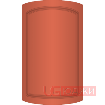 Фасад Эмаль Матовая 19мм Стандарт 11 полукруглый R300 высота 357-716мм