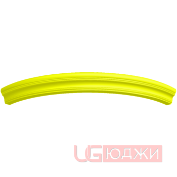 Карниз верхний прямой Эмаль Матовая 2400х60х80мм