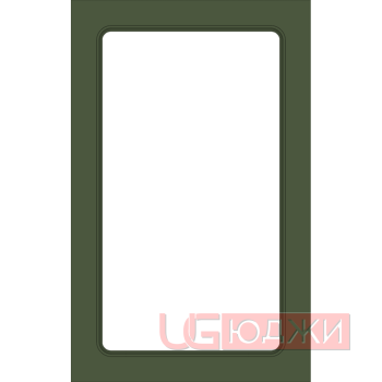 Фасад Эмаль Матовая 19мм Стандарт 1 Витрина