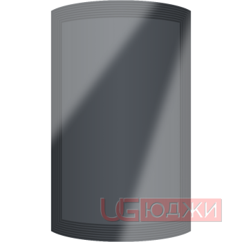 Фасад Эмаль Глянец 19мм Престиж Модерн 77 полукруглый R300 высота 717-916мм