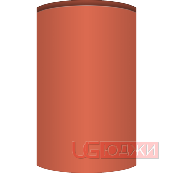 Фасад Эмаль Матовая 19мм Интегрированная ручка V1 полукруглый R300 высота 357-716мм