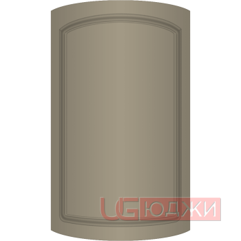 Фасад Эмаль Матовая 19мм Стандарт 11 полукруглый R300 высота 357-716мм