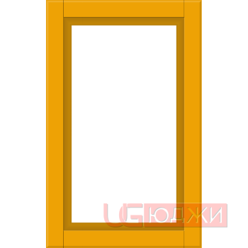 Фасад Эмаль Матовая 19мм Престиж Классика 67 Витрина