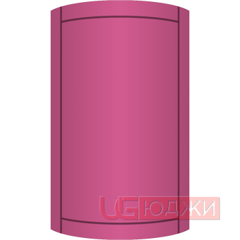 Фасад Эмаль Матовая 19мм Стандарт 6 полукруглый R300 высота 717-916мм