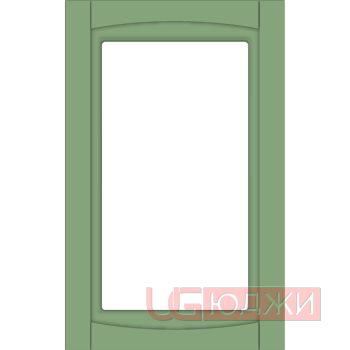 Фасад Эмаль Матовая 19мм Престиж Классика 66 Витрина