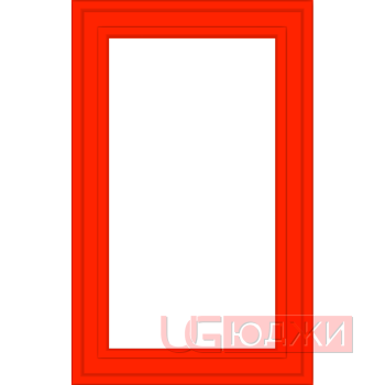 Фасад Эмаль Матовая 19мм Престиж Модерн 75 Витрина