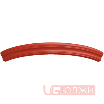 Карниз верхний полукруглый Эмаль Матовая R300х60мм