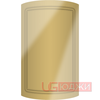 Фасад Эмаль Глянец 19мм Стандарт 1 полукруглый R300 высота 717-916мм