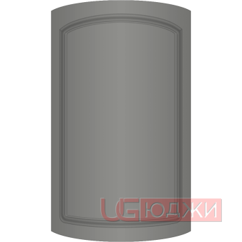 Фасад Эмаль Матовая 19мм Стандарт 11 полукруглый R300 высота 357-716мм