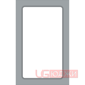 Фасад Эмаль Матовая 19мм Стандарт 1 Витрина