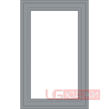 Фасад Эмаль Матовая 19мм Престиж Модерн 75 Витрина