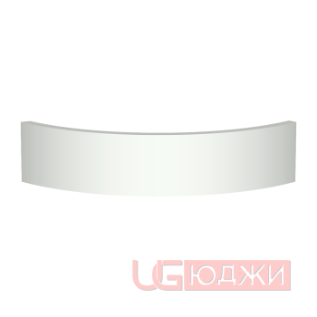 Цоколь полукруглый Эмаль Матовая R300х100мм