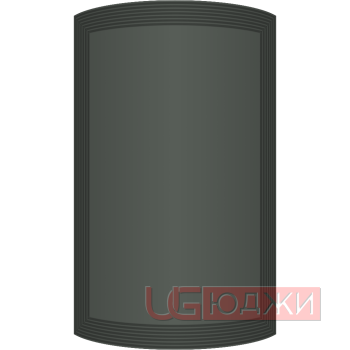 Фасад Эмаль Матовая 19мм Престиж Модерн 77 полукруглый R300 высота 717-916мм