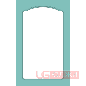 Фасад Эмаль Матовая 19мм Стандарт 3 Витрина