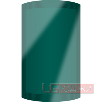 Фасад Эмаль Глянец 19мм Престиж Модерн 77 полукруглый R300 высота 717-916мм