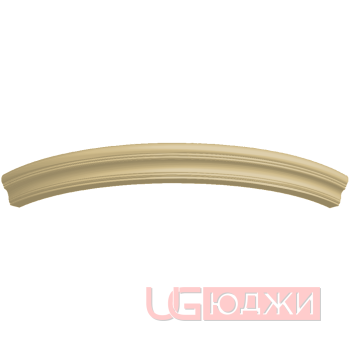 Карниз верхний прямой Эмаль Матовая 2400х60х80мм