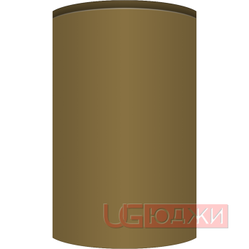 Фасад Эмаль Матовая 19мм Интегрированная ручка V1 полукруглый R300 высота 717-916мм