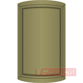 Фасад Эмаль Матовая 19мм Престиж Классика 71 полукруглый R300 высота 717-916мм