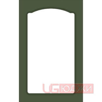 Фасад Эмаль Матовая 19мм Стандарт 3 Витрина