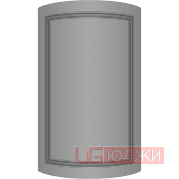 Фасад Эмаль Матовая 19мм Престиж Классика 73 полукруглый R300 высота 357-716мм