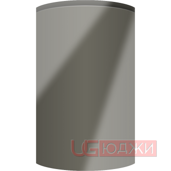 Фасад Эмаль Глянец 19мм Интегрированная ручка V1 полукруглый R300 высота 717-916мм