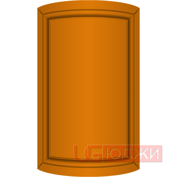 Фасад Эмаль Матовая 19мм Престиж Классика 71 полукруглый R300 высота 717-916мм