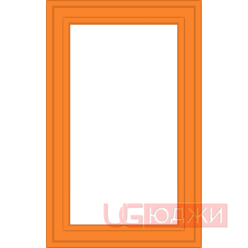 Фасад Эмаль Матовая 19мм Престиж Модерн 75 Витрина