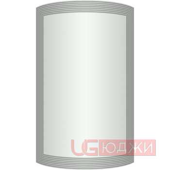 Фасад Эмаль Матовая 19мм Престиж Модерн 77 полукруглый R300 высота 357-716мм