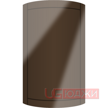 Фасад Эмаль Глянец 19мм Стандарт 6 полукруглый R300 высота 717-916мм