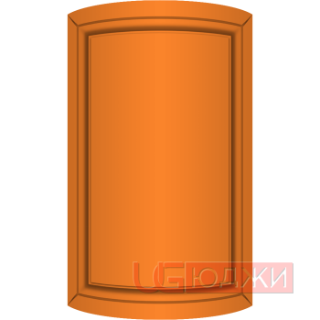 Фасад Эмаль Матовая 19мм Престиж Классика 71 полукруглый R300 высота 357-716мм