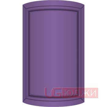 Фасад Эмаль Матовая 19мм Престиж Классика 71 полукруглый R300 высота 357-716мм