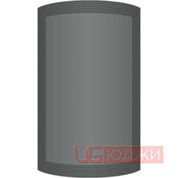 Фасад Эмаль Матовая 19мм Престиж Модерн 77 полукруглый R300 высота 717-916мм