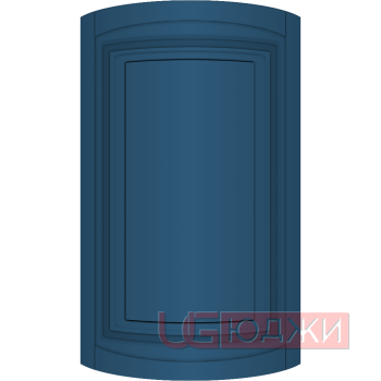 Фасад Эмаль Матовая 19мм Престиж Классика 66 полукруглый R300 высота 357-716мм