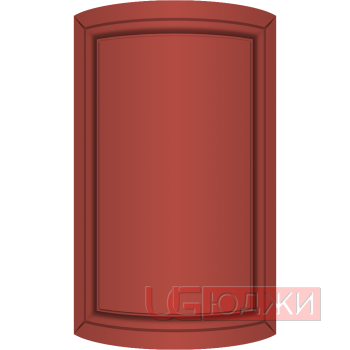 Фасад Эмаль Матовая 19мм Престиж Классика 71 полукруглый R300 высота 357-716мм