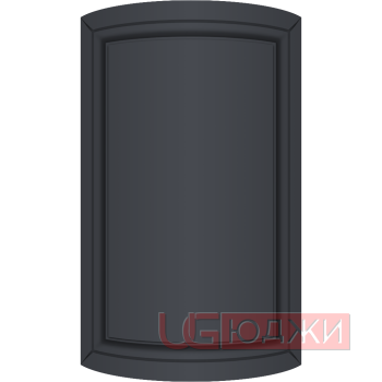 Фасад Эмаль Матовая 19мм Престиж Классика 71 полукруглый R300 высота 357-716мм