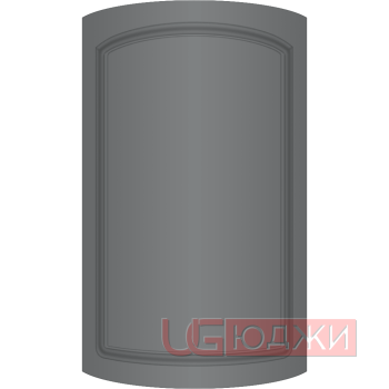 Фасад Эмаль Матовая 19мм Стандарт 11 полукруглый R300 высота 357-716мм