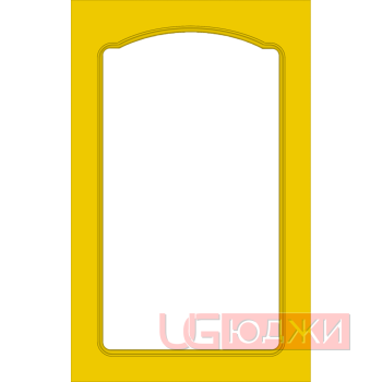 Фасад Эмаль Матовая 19мм Стандарт 3 Витрина