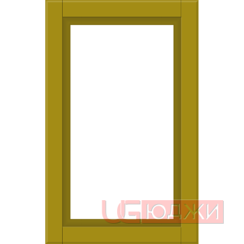 Фасад Эмаль Матовая 19мм Престиж Классика 67 Витрина