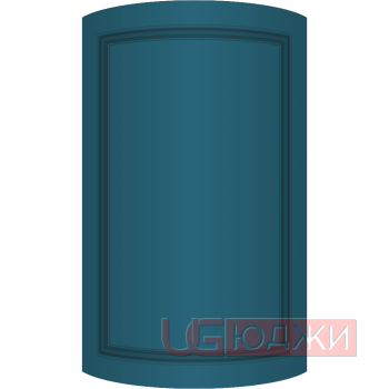 Фасад Эмаль Матовая 19мм Престиж Классика 73 полукруглый R300 высота 357-716мм