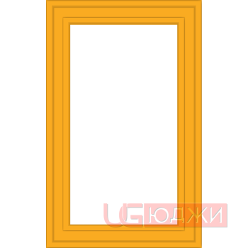 Фасад Эмаль Матовая 19мм Престиж Модерн 75 Витрина