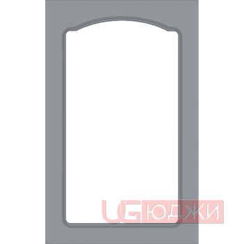 Фасад Эмаль Матовая 19мм Стандарт 3 Витрина