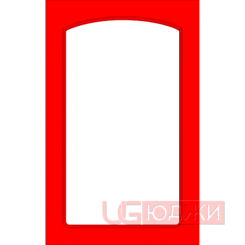 Фасад Эмаль Матовая 19мм Стандарт 11 Витрина